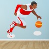 Basketball Player Sports Athlete Wall Sticker