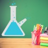 Acid Beaker Chemistry Science Wall Sticker