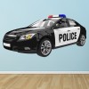 Police Car Emergency Vehicle Wall Sticker