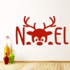 Noel Christmas Reindeer Wall Sticker