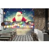 Father Christmas Santa Claus Wall Mural Wallpaper