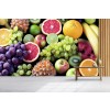 Fresh Fruit Kitchen Wall Mural Wallpaper