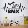 BMX Bike Stunt Kids Wall Sticker