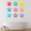 Colourful Stars Wall Sticker Set