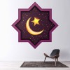 Purple Symbol Of Islam Wall Sticker