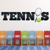 Tennis Text Wall Sticker