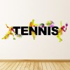 Tennis Splash Wall Sticker