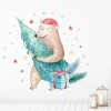 Christmas Bear Wall Sticker