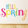 Hello Spring Quote Wall Sticker