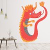 Red Dragon Wall Sticker