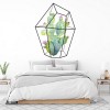 Abstract Watercolour Cactus Wall Sticker