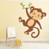 Funny Monkey Nursery Wall Sticker