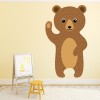 Brown Bear Nursery Wall Sticker