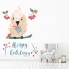 Happy Holidays Christmas Wall Sticker