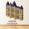 Durham Cathedral UK Landmark Wall Sticker