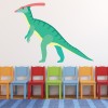 Green Parasaurolophus Dinosaur Wall Sticker