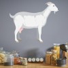 Goat Farm Animal Wall Sticker