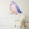 Cute Blue Bird Nursery Wall Sticker