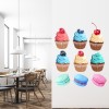 Cupcakes & Desserts Kitchen Wall Sticker Set