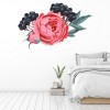 Pink Rose Floral Wall Sticker