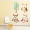 Owl & Tree Nursery Wall Sticker Set