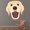Labrador Head Dog Wall Sticker