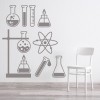 Science & Chemistry Symbols Wall Sticker