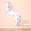 Pink Rainbow Unicorn Wall Sticker