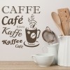 Coffee Languages Cafe Wall Sticker