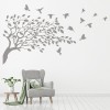 Bird Tree Branch Wall Sticker