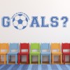 Goals Football Quote Wall Sticker