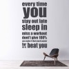 Everytime Sports Inspirational Quote Wall Sticker