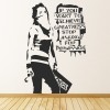 Stop Asking For Permission Banksy Wall Sticker