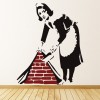Keep It Spotless Maid Banksy Wall Sticker