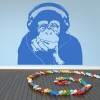 Thinking Monkey Banksy Wall Sticker