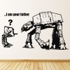 I Am Your Father Star Wars Banksy Wall Sticker