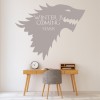 House Stark Winter Is Coming Game Of Thrones Wall Sticker