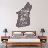 The Pack Survives Quote Game Of Thrones Wall Sticker