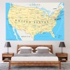 United States Map Wall Sticker
