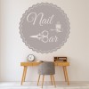 Nail Bar Logo Salon Wall Sticker