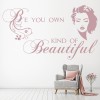 Be Your Own Kind Of Beautiful Salon Wall Sticker