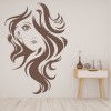 Hair Curls Salon Wall Decal Wall Sticker