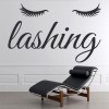 Lashing Eyelashes Beauty Salon Wall Sticker
