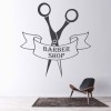 Scissors Barber Shop Wall Sticker