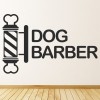 Dog Barber Pet Grooming Wall Sticker
