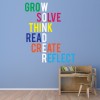 Inspirational Quote Growing Wall Sticker