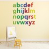 Colourful Alphabet Learning Wall Sticker