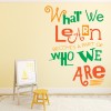 Lessons We Learn Educational Wall Sticker