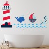 Seaside Lighthouse Children's Wall Sticker
