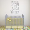 Limited Edition Children's Bedroom Wall Sticker